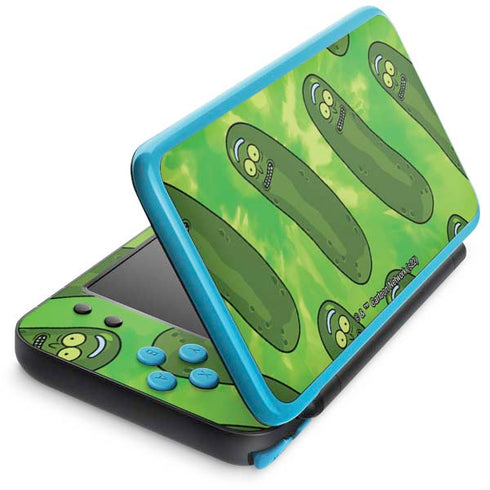 Adult Swim Rick and Morty Pickle Rick Pattern Nintendo 2DS XL (2017) Skin