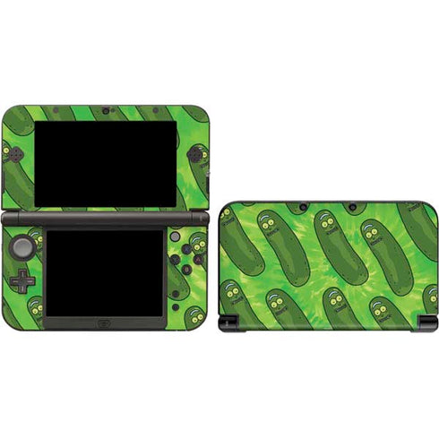 Adult Swim Rick and Morty Pickle Rick Pattern 3DS XL 2015 Skin