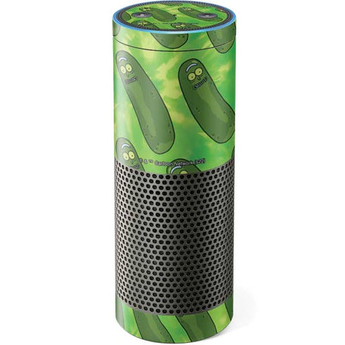 Adult Swim Rick and Morty Pickle Rick Pattern Amazon Echo Skin