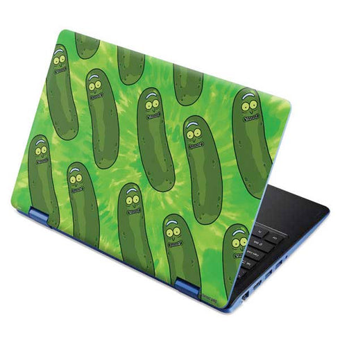 Adult Swim Rick and Morty Pickle Rick Pattern Aspire R11 11.6in Skin