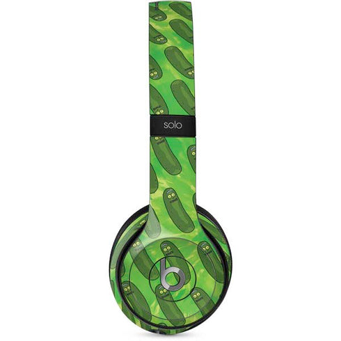 Adult Swim Rick and Morty Pickle Rick Pattern Beats Solo 2 Wired Skin