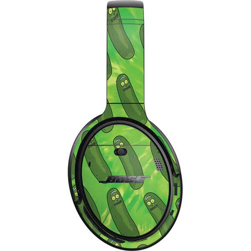 Adult Swim Rick and Morty Pickle Rick Pattern Bose QuietComfort 35 Headphones Skin