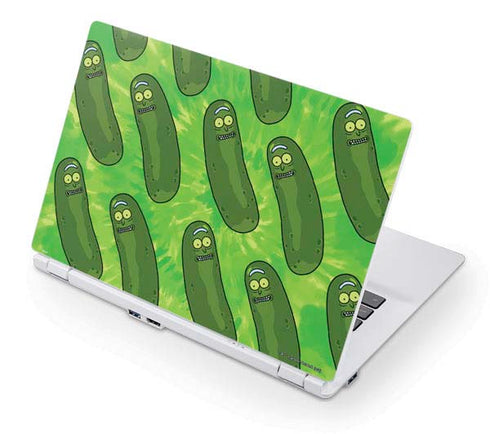 Adult Swim Rick and Morty Pickle Rick Pattern Acer Chromebook Skin