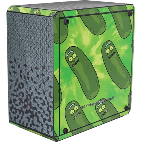 Adult Swim Rick and Morty Pickle Rick Pattern Cooler Master MasterBox Q300L Mini Tower Skin