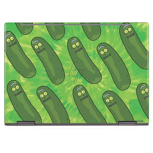 Adult Swim Rick and Morty Pickle Rick Pattern HP Envy Skin