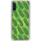 Adult Swim Rick and Morty Pickle Rick Pattern Galaxy A10e Clear Case