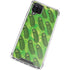Adult Swim Rick and Morty Pickle Rick Pattern Galaxy A12 Clear Case