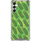 Adult Swim Rick and Morty Pickle Rick Pattern Galaxy A14 5G Clear Case
