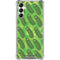 Adult Swim Rick and Morty Pickle Rick Pattern Galaxy A15 5G Clear Case