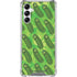 Adult Swim Rick and Morty Pickle Rick Pattern Galaxy A15 5G Clear Case