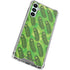 Adult Swim Rick and Morty Pickle Rick Pattern Galaxy A15 5G Clear Case