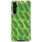 Adult Swim Rick and Morty Pickle Rick Pattern Galaxy A54 5G Clear Case