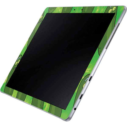 Adult Swim Rick and Morty Pickle Rick Pattern Galaxy Book 12in Skin