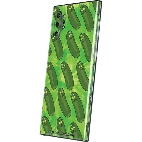 Adult Swim Rick and Morty Pickle Rick Pattern Galaxy Note 10 Plus Skin