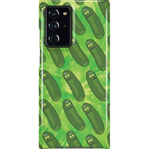 Adult Swim Rick and Morty Pickle Rick Pattern Galaxy Note20 Ultra 5G Lite Case