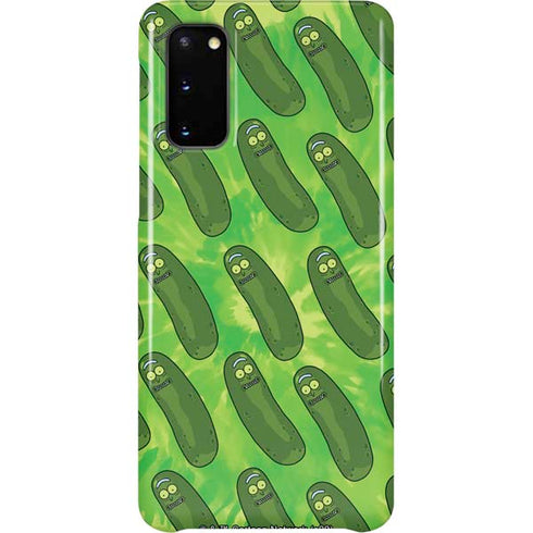 Adult Swim Rick and Morty Pickle Rick Pattern Galaxy S20 Lite Case