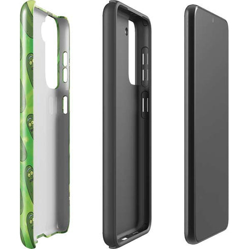 Adult Swim Rick and Morty Pickle Rick Pattern Galaxy S21 FE Pro Case