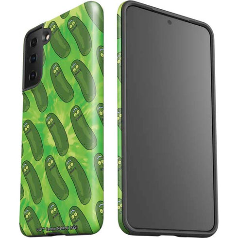 Adult Swim Rick and Morty Pickle Rick Pattern Galaxy S21 Plus 5G Pro Case