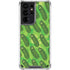 Adult Swim Rick and Morty Pickle Rick Pattern Galaxy S21 Ultra 5G Clear Case