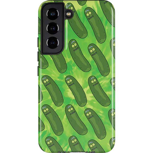 Adult Swim Rick and Morty Pickle Rick Pattern Galaxy S22 Pro Case