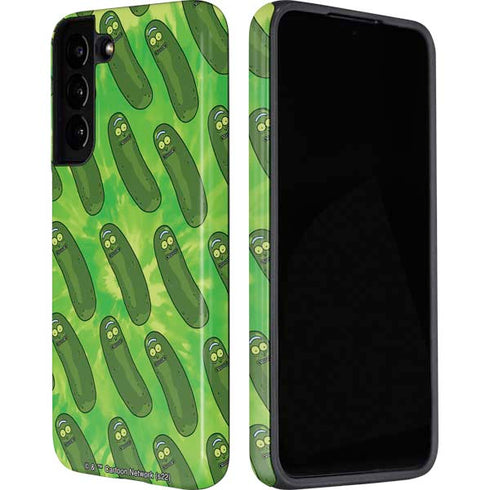 Adult Swim Rick and Morty Pickle Rick Pattern Galaxy S22 Pro Case