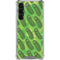 Adult Swim Rick and Morty Pickle Rick Pattern Galaxy S23 Plus Clear Case