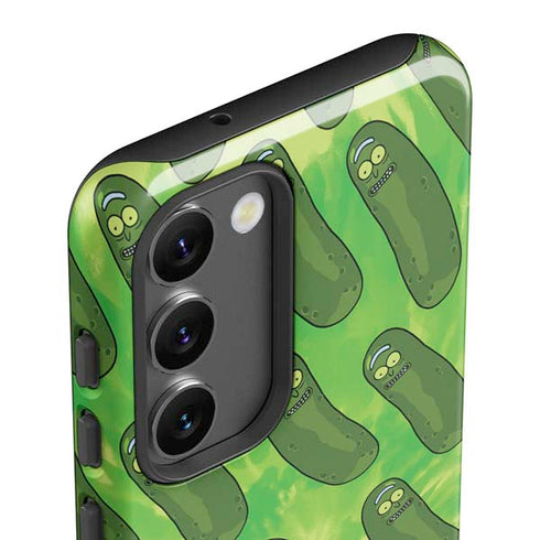 Adult Swim Rick and Morty Pickle Rick Pattern Galaxy S23 Pro Case