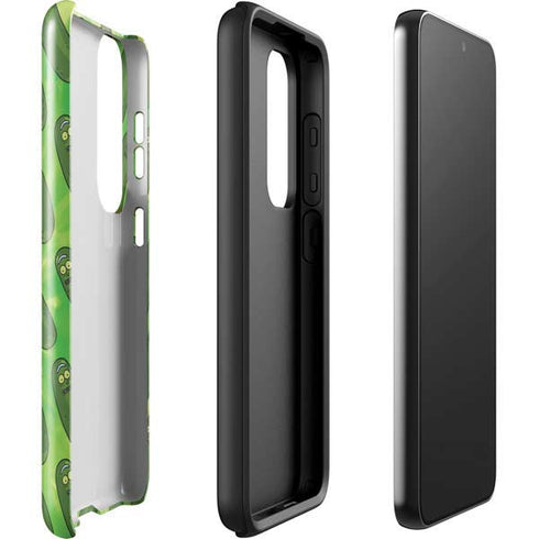 Adult Swim Rick and Morty Pickle Rick Pattern Galaxy S23 Pro Case