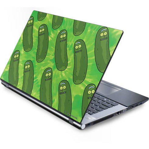 Adult Swim Rick and Morty Pickle Rick Pattern Generic Laptop Skin