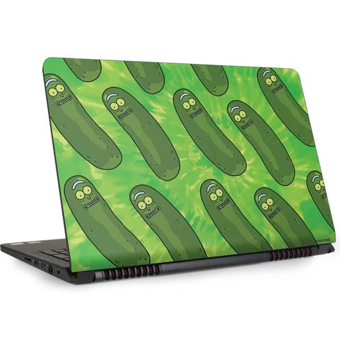 Adult Swim Rick and Morty Pickle Rick Pattern Dell Inspiron Skin