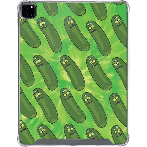 Adult Swim Rick and Morty Pickle Rick Pattern iPad Pro 12.9in (2020) Clear Case