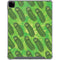 Adult Swim Rick and Morty Pickle Rick Pattern iPad Pro 12.9in (2020) Clear Case