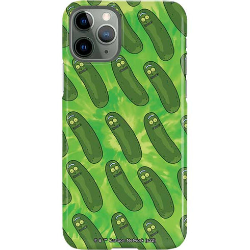 Adult Swim Rick and Morty Pickle Rick Pattern iPhone 11 Pro Lite Case