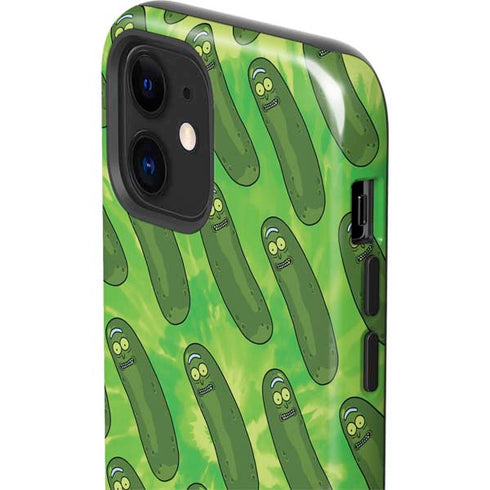 Adult Swim Rick and Morty Pickle Rick Pattern iPhone 12 Impact Case