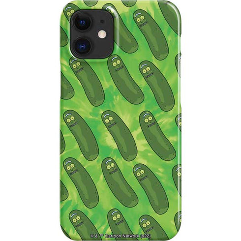 Adult Swim Rick and Morty Pickle Rick Pattern iPhone 12 Mini Lite Case