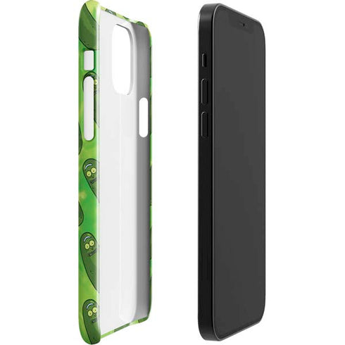 Adult Swim Rick and Morty Pickle Rick Pattern iPhone 12 Mini Lite Case
