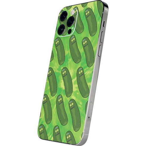 Adult Swim Rick and Morty Pickle Rick Pattern iPhone 12 Pro Max Skin