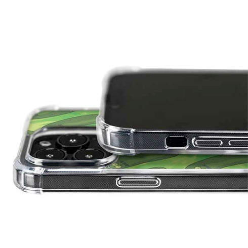 Adult Swim Rick and Morty Pickle Rick Pattern iPhone 13 Pro Max MagSafe Case