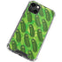Adult Swim Rick and Morty Pickle Rick Pattern iPhone 14 Plus Clear Case