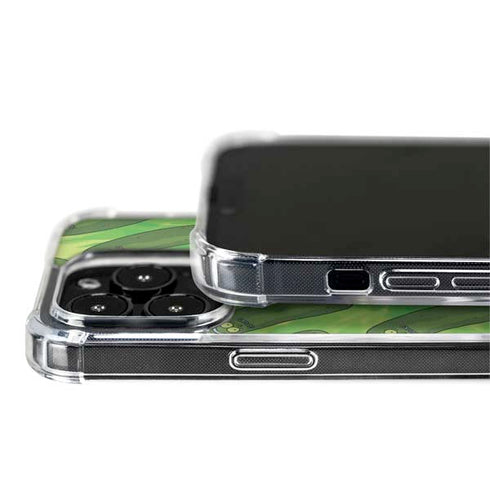 Adult Swim Rick and Morty Pickle Rick Pattern iPhone 15 Pro MagSafe Case