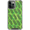 Adult Swim Rick and Morty Pickle Rick Pattern iPhone 14 Pro Max Clear Case