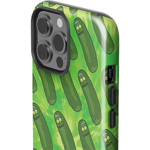 Adult Swim Rick and Morty Pickle Rick Pattern iPhone 15 Pro Max Impact Case