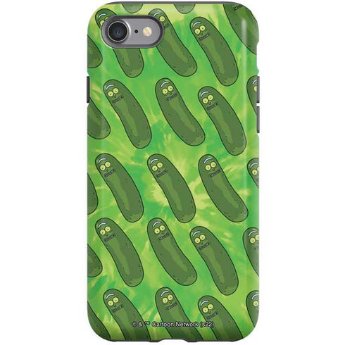 Adult Swim Rick and Morty Pickle Rick Pattern iPhone SE (2nd & 3rd Gen) Pro Case