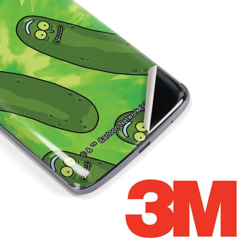 Adult Swim Rick and Morty Pickle Rick Pattern Moto E5 Plus Skin