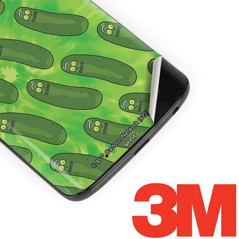 Adult Swim Rick and Morty Pickle Rick Pattern Moto G6 Skin