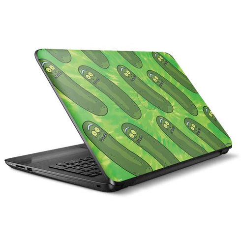 Adult Swim Rick and Morty Pickle Rick Pattern HP Notebook Skin
