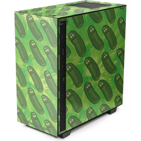 Adult Swim Rick and Morty Pickle Rick Pattern NZXT H510 Compact ATX Mid-Tower Case Skin