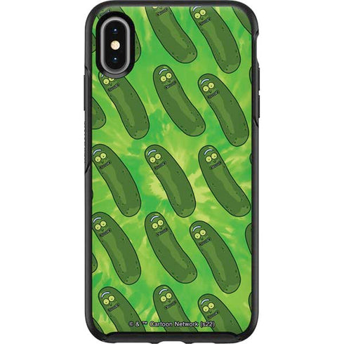 Adult Swim Rick and Morty Pickle Rick Pattern Otterbox Symmetry iPhone Skin