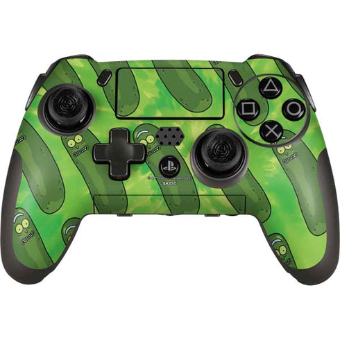 Adult Swim Rick and Morty Pickle Rick Pattern PlayStation Scuf Vantage 2 Controller Skin