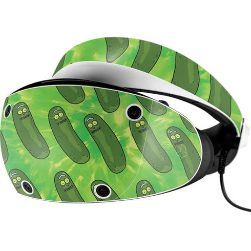 Adult Swim Rick and Morty Pickle Rick Pattern PlayStation VR2 Skin